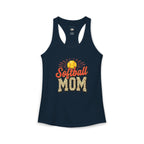 Softball Mom Racerback Tank – Personalized Name & Number Option - Magnolia Wild SC