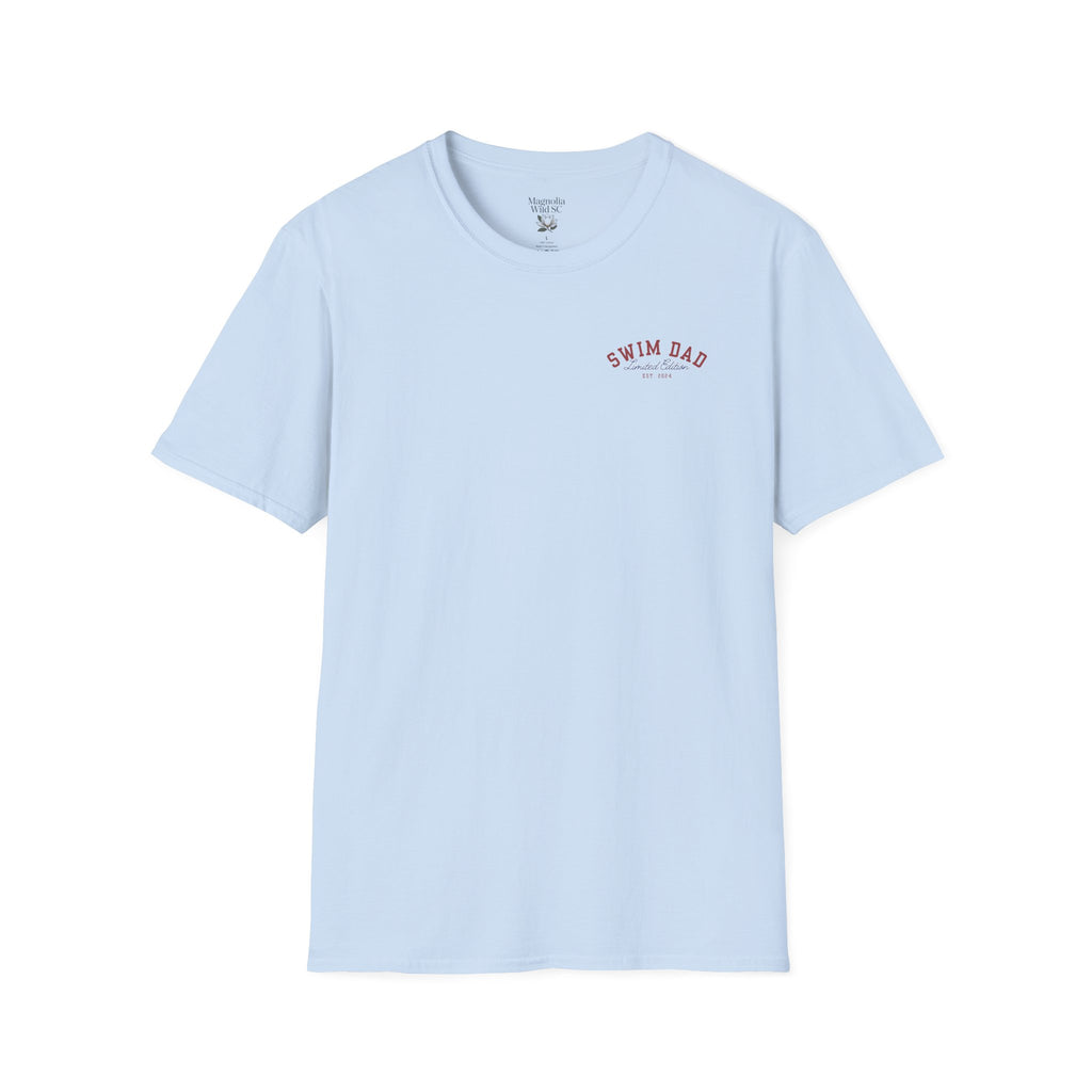 Proud Girl Dad Swim T-Shirt - Perfect Gift for Swim Dads - Magnolia Wild SC