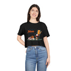 Baseball Mom Mode Crop Tee - Magnolia Wild SC