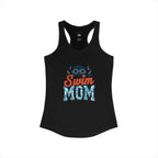 Swim Mom Racerback Tank – Personalized Name & Number Option | Lightweight Women’s Swim Tank Top - Magnolia Wild SC