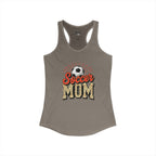 Soccer Mom Racerback Tank – Personalized Name & Number Option | Lightweight Women’s Soccer Tank Top - Magnolia Wild SC