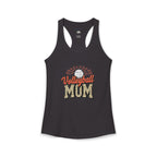 Volleyball Mom Racerback Tank – Personalized Name & Number Option | Lightweight Women’s Volleyball Tank Top - Magnolia Wild SC