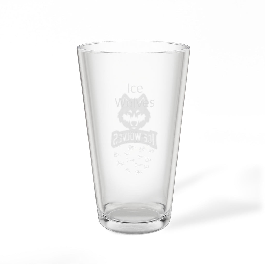 Custom Engraved 16oz Pint Glass — Team Logo & Player Signatures - Magnolia Wild SC