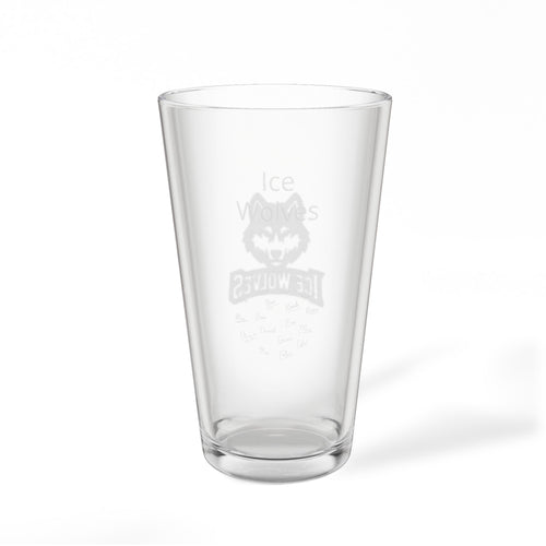 Custom Engraved 16oz Pint Glass — Team Logo & Player Signatures - Magnolia Wild SC