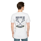 Proud Girl Dad Lacrosse T-Shirt - Magnolia Wild SC