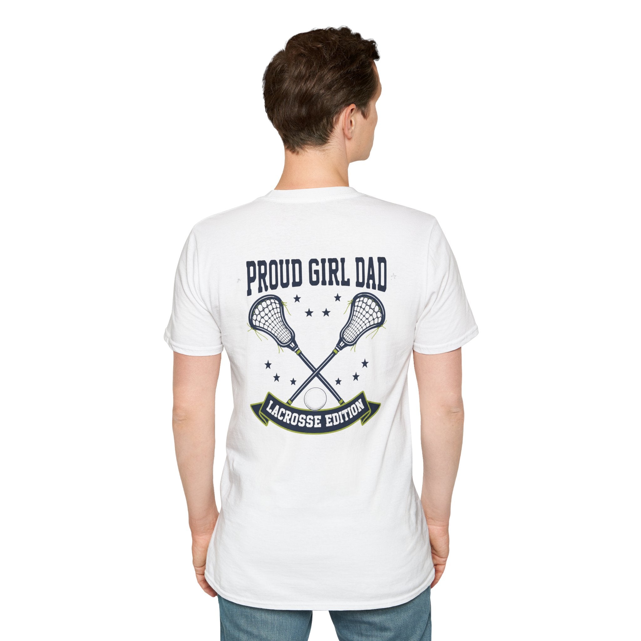 Proud Girl Dad Lacrosse T-Shirt - Magnolia Wild SC