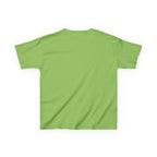 Green t-shirt on a white background
