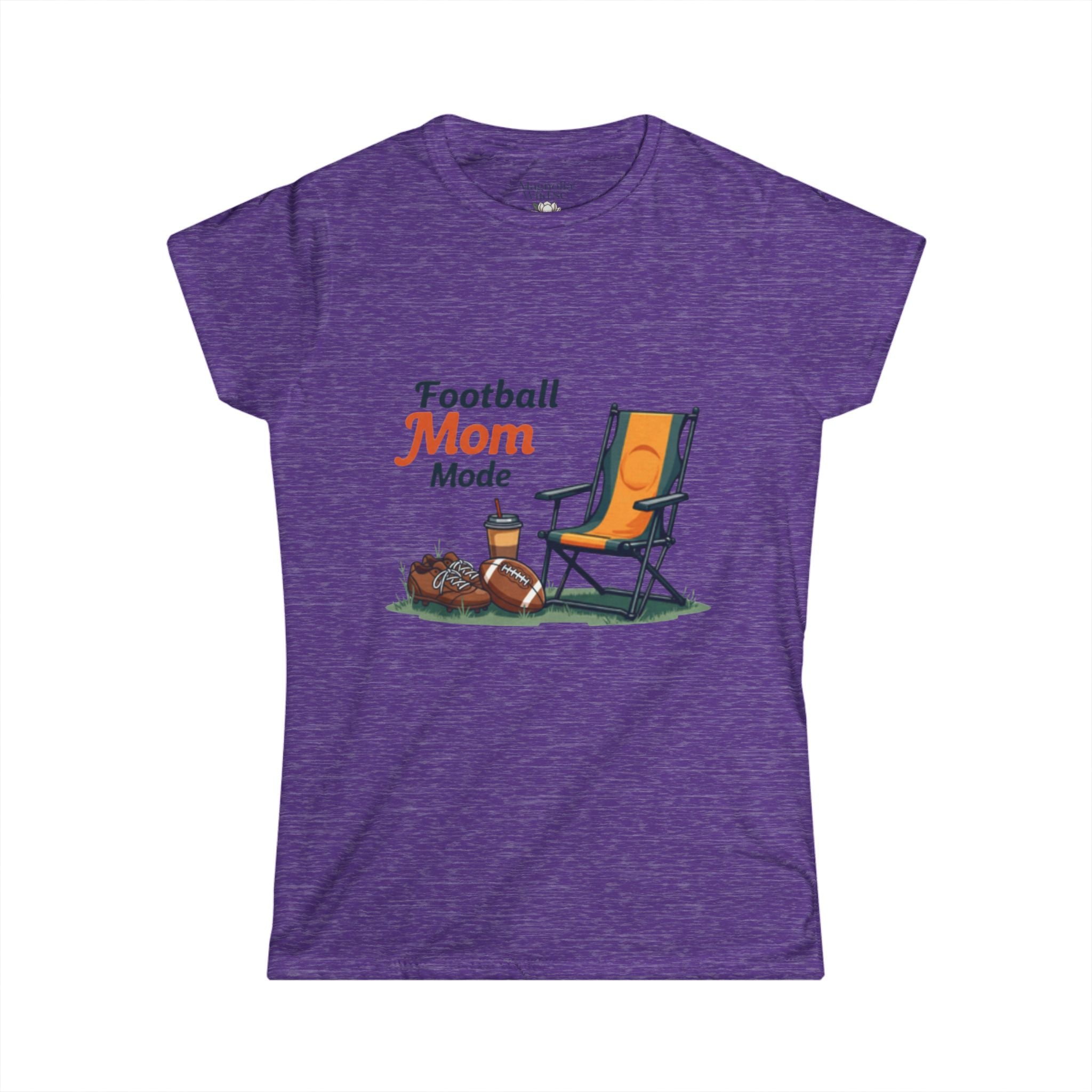 Football Mom Mode Tee - Magnolia Wild SC