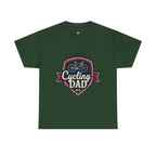 Retro Badge Style: The Vintage Cycling Dad Shield Tee - Magnolia Wild SC
