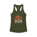 Wrestling Mom Racerback Tank – Personalized Name & Number Option | Lightweight Women’s Wrestling Tank Top - Magnolia Wild SC