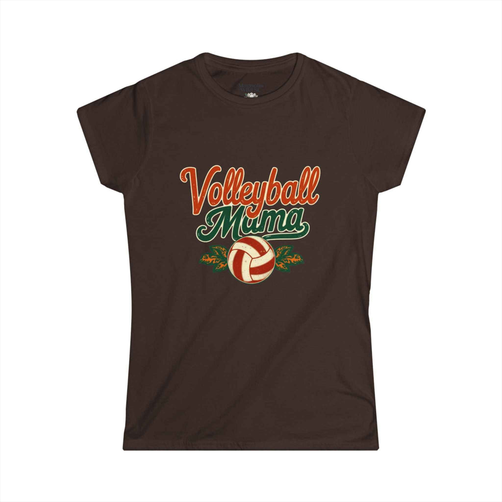 Retro Volleyball Mama Tee