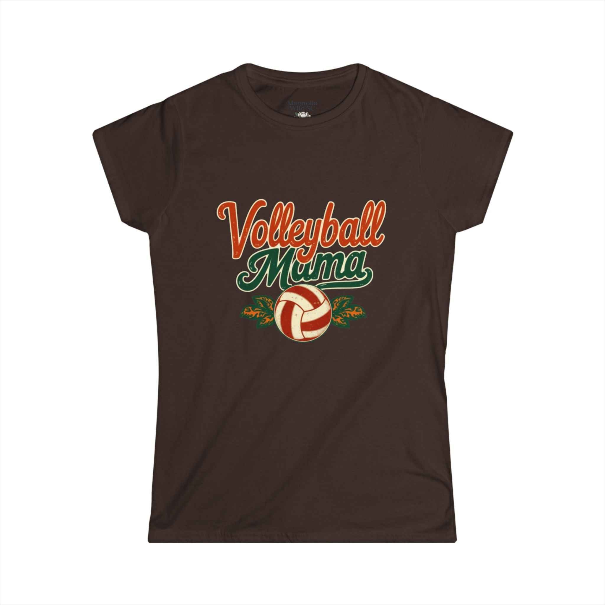 Retro Volleyball Mama Tee