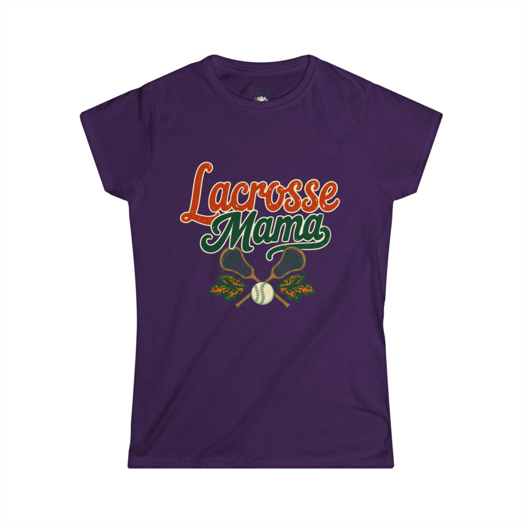 Vintage Inspired Lacrosse Mama Tee - Magnolia Wild SC