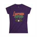 Vintage Inspired Lacrosse Mama Tee - Magnolia Wild SC