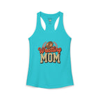 Wrestling Mom Racerback Tank – Personalized Name & Number Option | Lightweight Women’s Wrestling Tank Top - Magnolia Wild SC