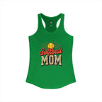 Softball Mom Racerback Tank – Personalized Name & Number Option - Magnolia Wild SC