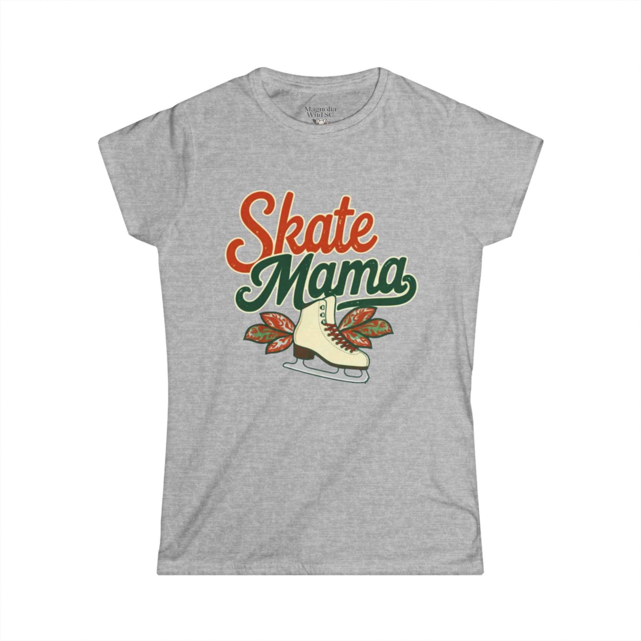 Retro Figure Skating Mama Tee
