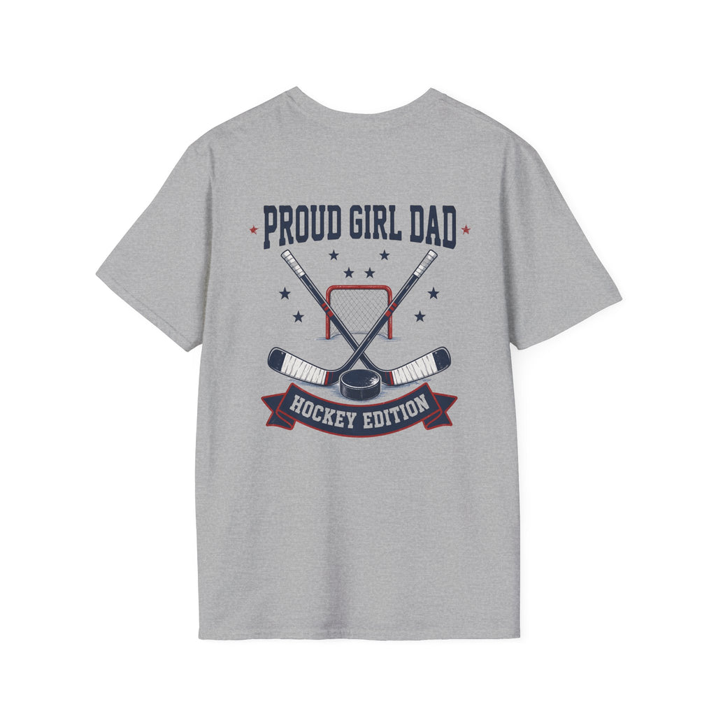 Proud Girl Dad Hockey T-Shirt - Magnolia Wild SC