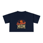 Basketball Mom Cheetah Print Women's Crop Tee - Magnolia Wild SC