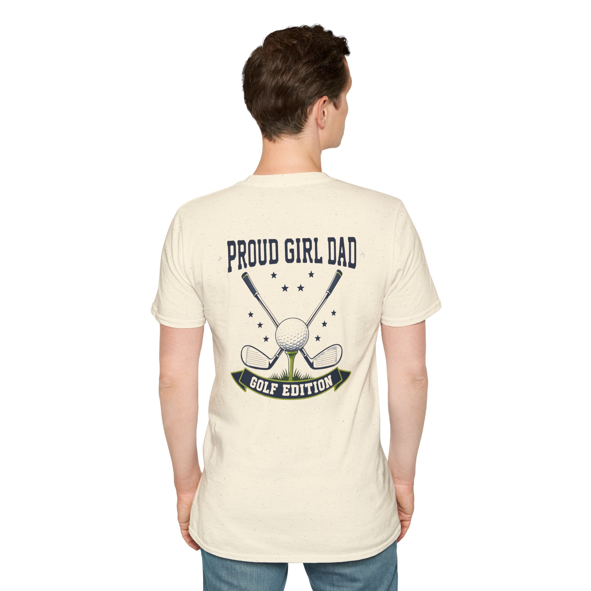 Proud Girl Dad Golf T-Shirt — Golf-Themed Father's Day Tee - Magnolia Wild SC