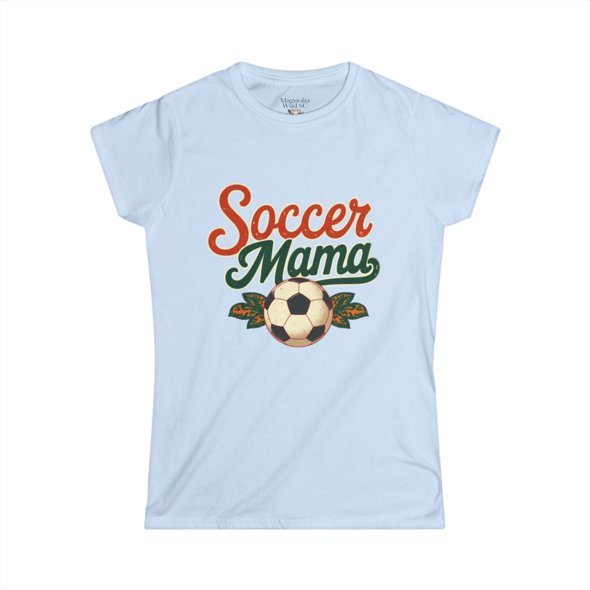 Retro Soccer Mama Tee - Magnolia Wild SC