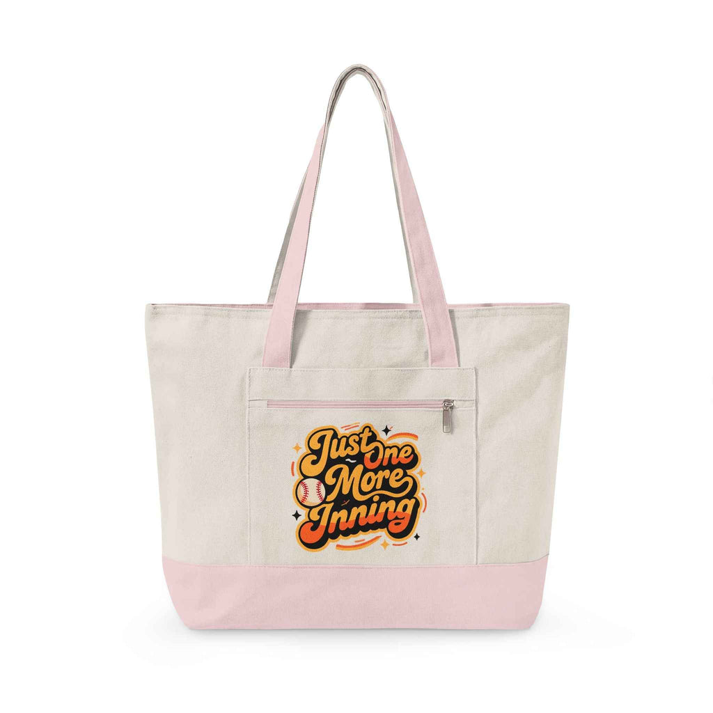 Personalized "One More Inning" Ballpark Tote