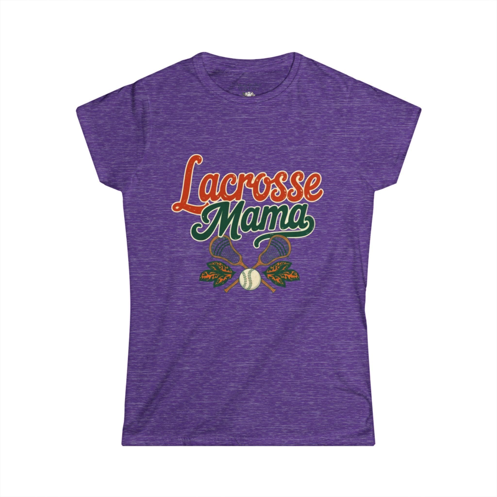 Vintage Inspired Lacrosse Mama Tee - Magnolia Wild SC