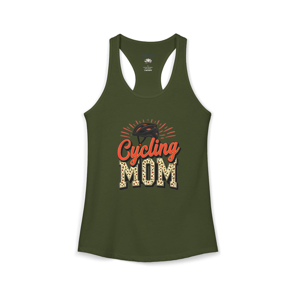 Personalized Cycling Mom Racerback Tank – Personalized Name & Number Option | Lightweight Women’s Cycling Tank TopCycling Racerback Tank - Magnolia Wild SC