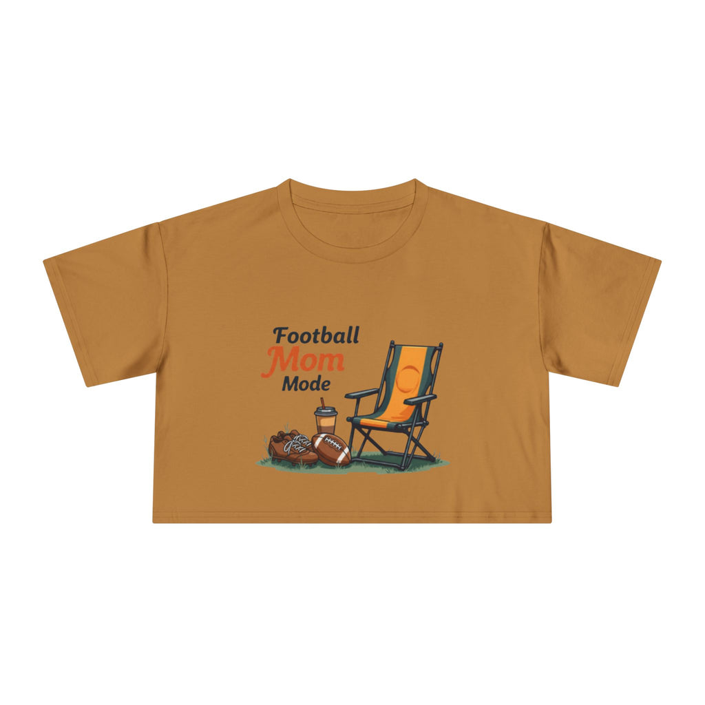 Football Mom Mode Crop Tee - Magnolia Wild SC