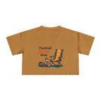 Football Mom Mode Crop Tee - Magnolia Wild SC