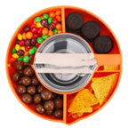 4 Compartment Silicone Snack Platter For 40 Oz Cup - Magnolia Wild SC