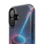 Neon Laser Hockey Puck Impact-Resistant Phone Case - Magnolia Wild SC