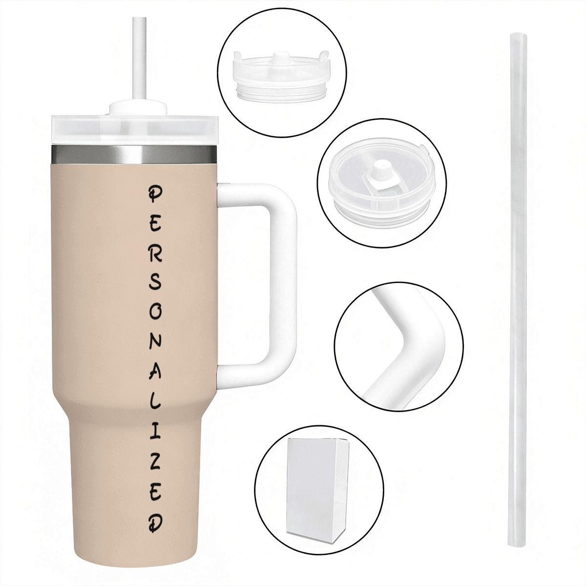 Lacrosse Mom 40oz Tumbler – Personalized LAX Mom Gift with Custom Name Option - Magnolia Wild SC