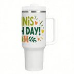 Tennis Mom 40oz Tumbler with Handle and Straw (Made in USA) - Magnolia Wild SC
