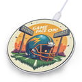 Football Wireless Charging Pad – Fast 10W Compact Charger - Magnolia Wild SC