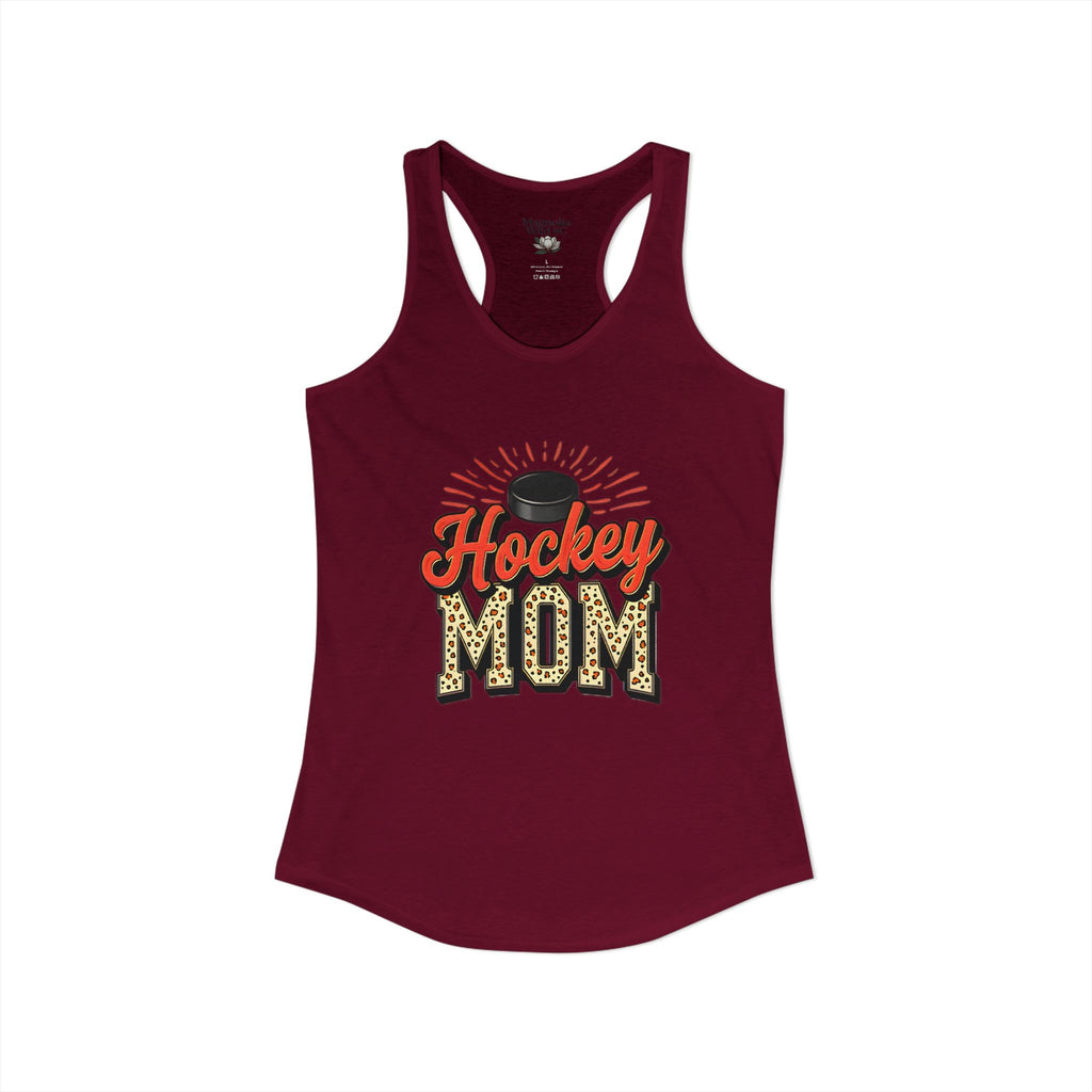 Hockey Mom Racerback Tank – Personalized Name & Number Option - Magnolia Wild SC