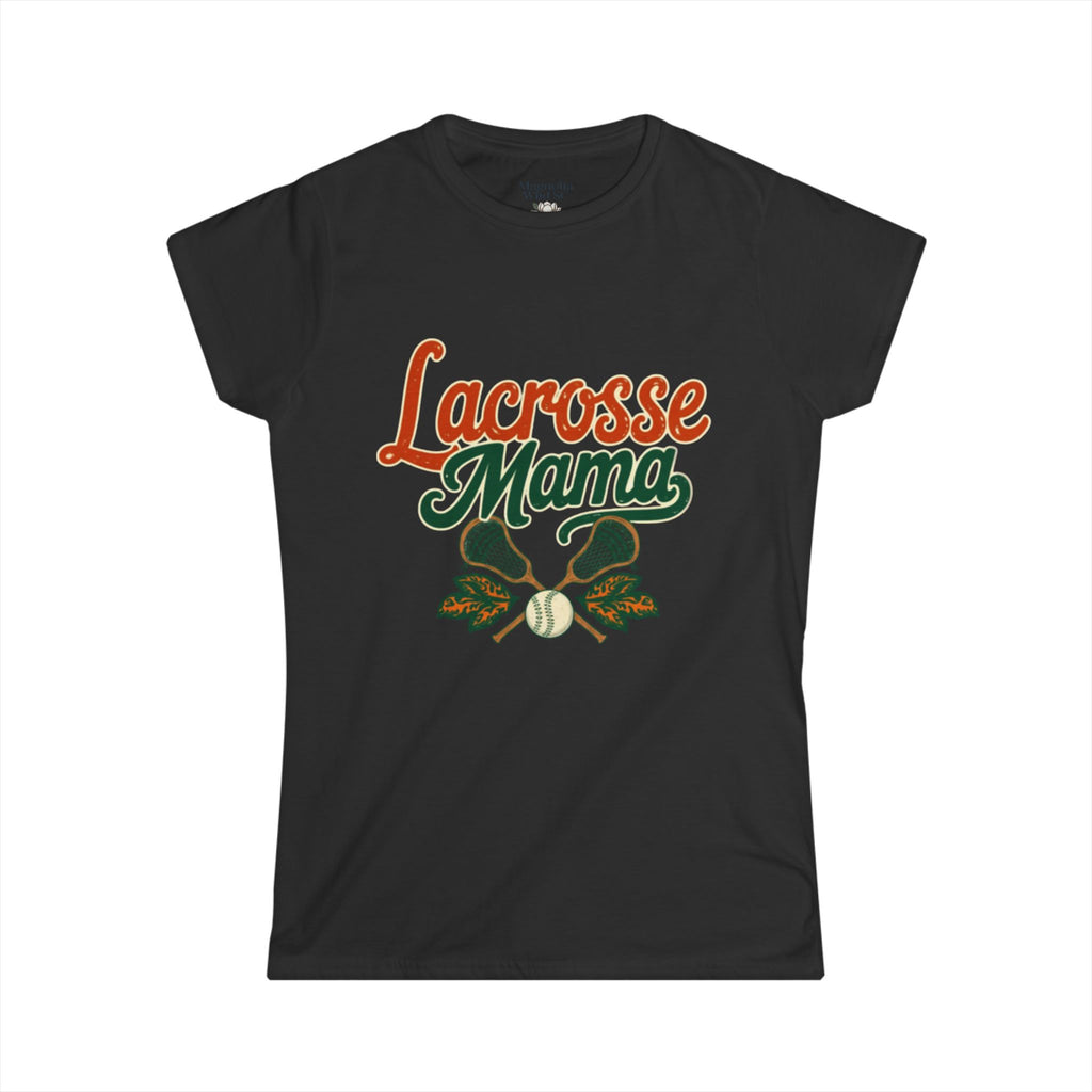 Vintage Inspired Lacrosse Mama Tee - Magnolia Wild SC