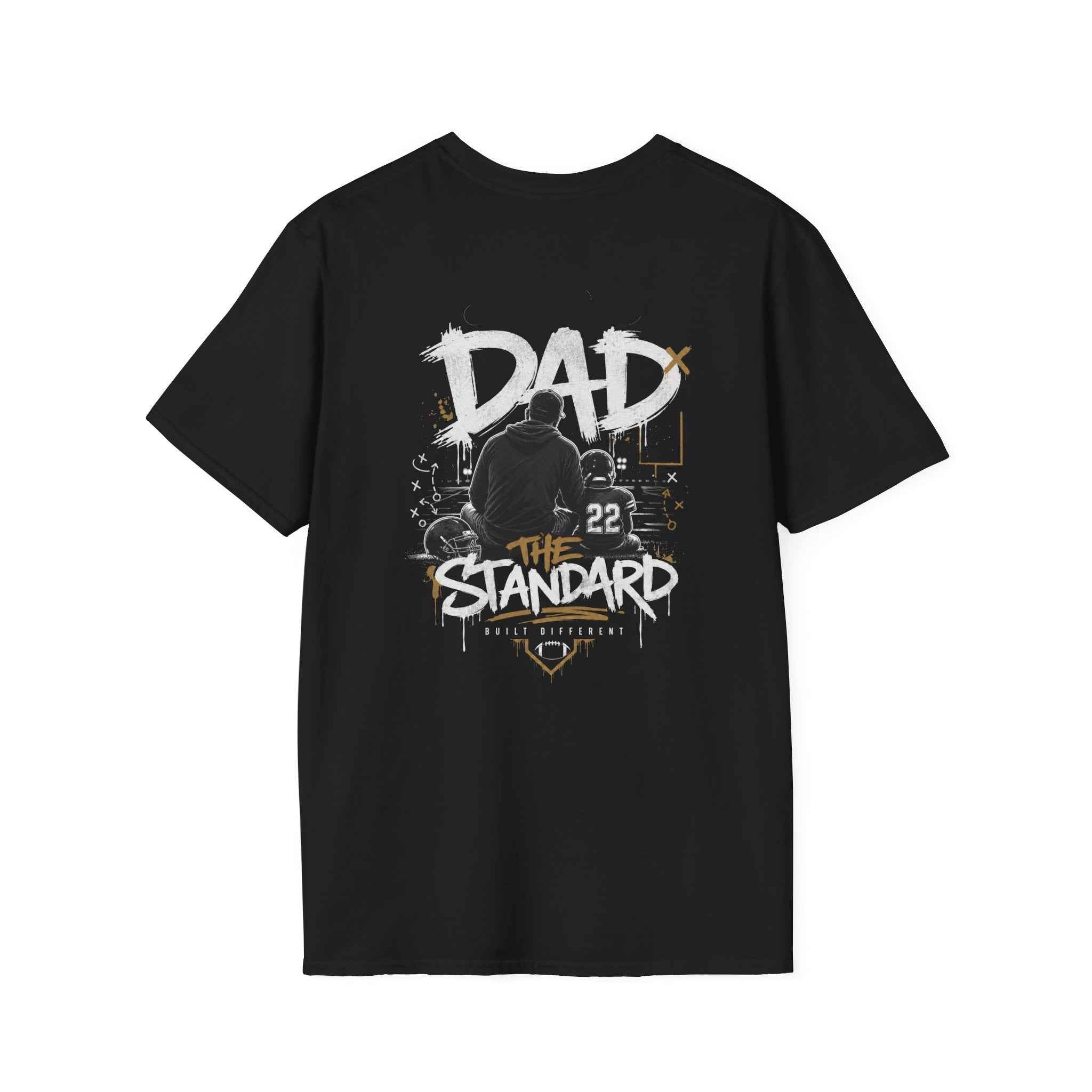 Football Dad The Standard T-Shirt — Fatherhood Graphic Tee
