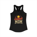 Softball Mom Racerback Tank – Personalized Name & Number Option - Magnolia Wild SC