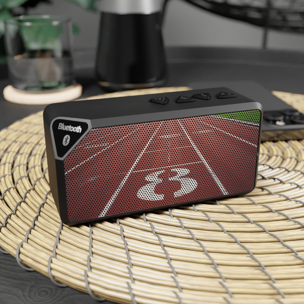Jabba Bluetooth Speaker — Track Lanes Photo-Realistic Design - Magnolia Wild SC