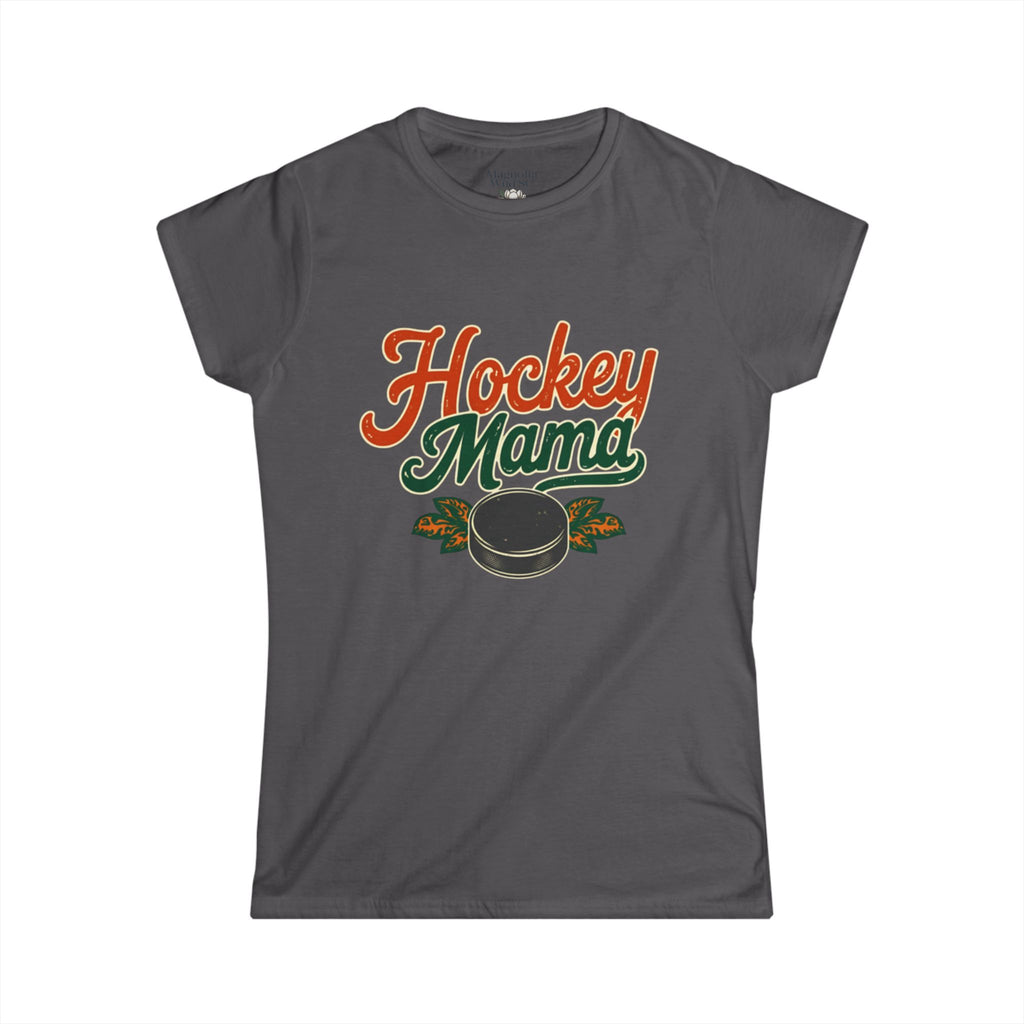 Vintage Inspired Hockey Mama Tee - Magnolia Wild SC