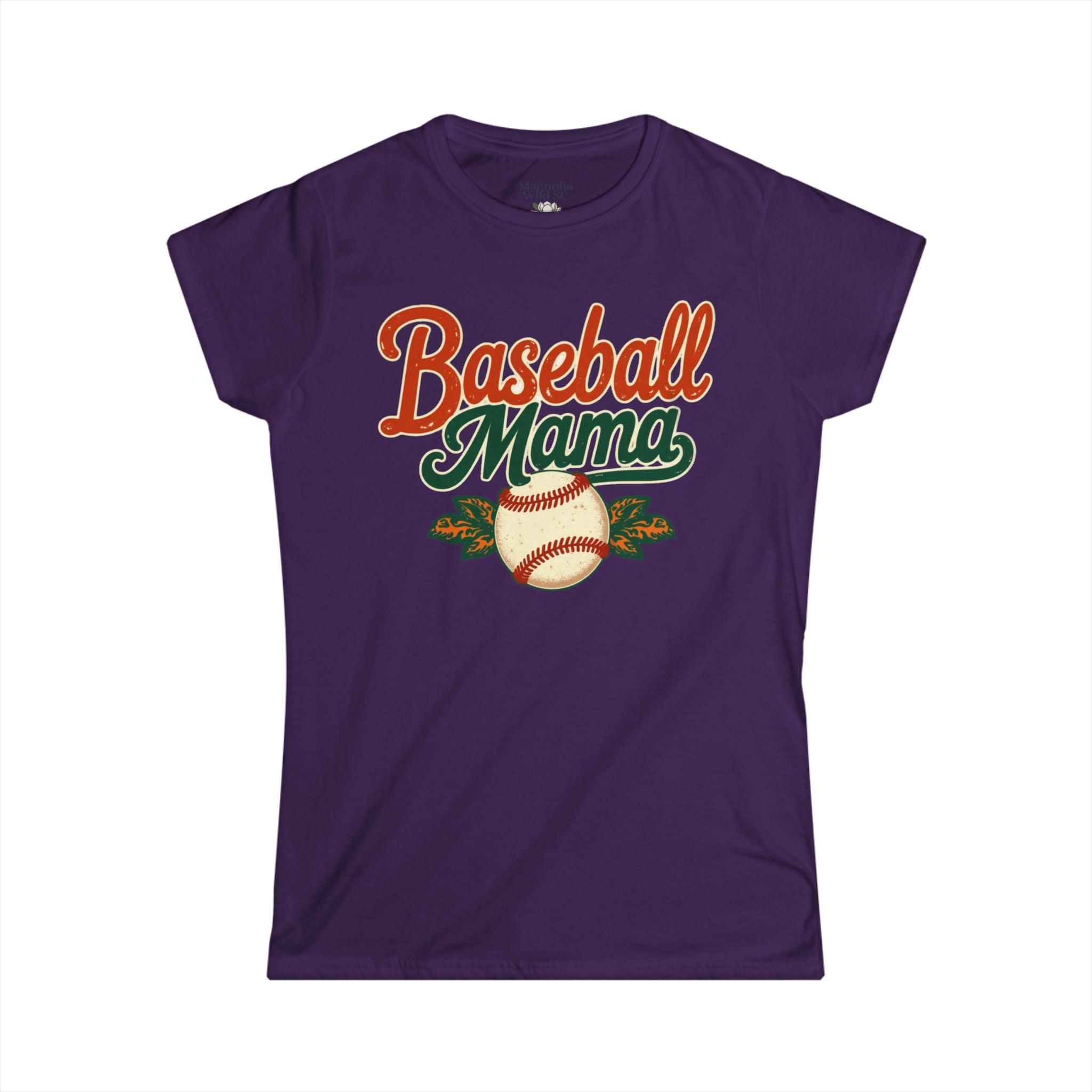 Retro Baseball Mom Tee