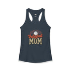 Volleyball Mom Racerback Tank – Personalized Name & Number Option | Lightweight Women’s Volleyball Tank Top - Magnolia Wild SC