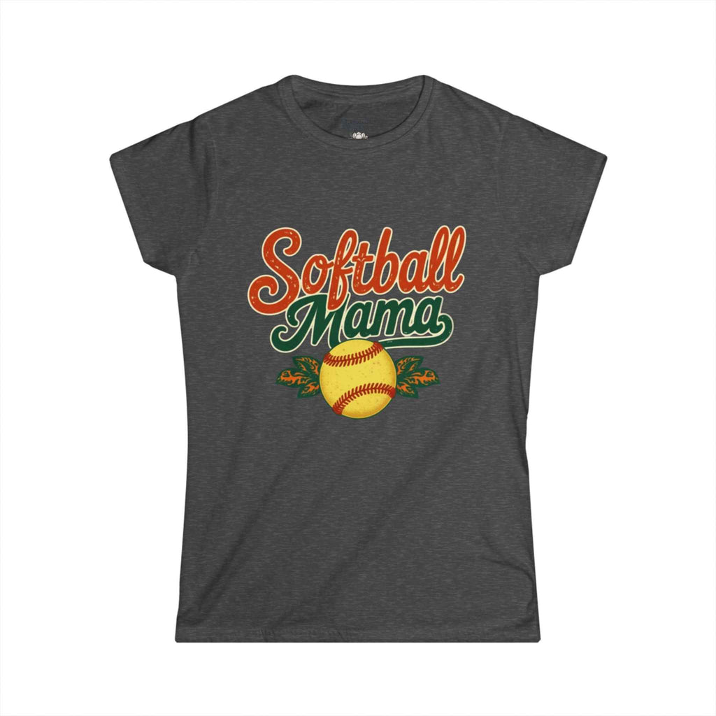 Retro Softball Mama Tee
