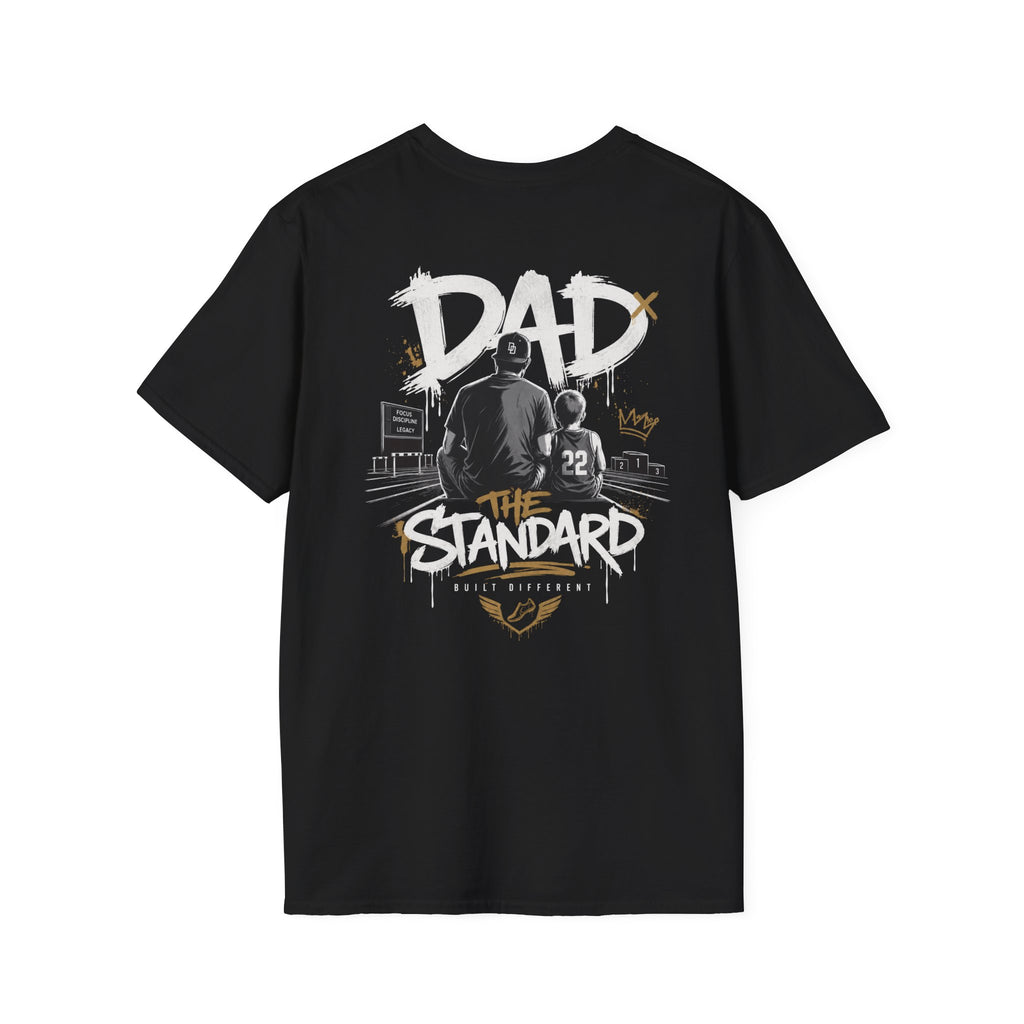 Track Dad The Standard T-Shirt — Fatherhood Graphic Tee - Magnolia Wild SC