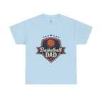 Retro Court Style: The Vintage Basketball Dad Shield Tee - Magnolia Wild SC