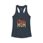 Mom Cross Country Mom Racerback Tank – Personalized Name & Number Option - Magnolia Wild SC