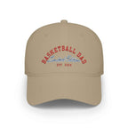 Personalized Basketball Dad Baseball Cap - Limited Edition Established [Year]