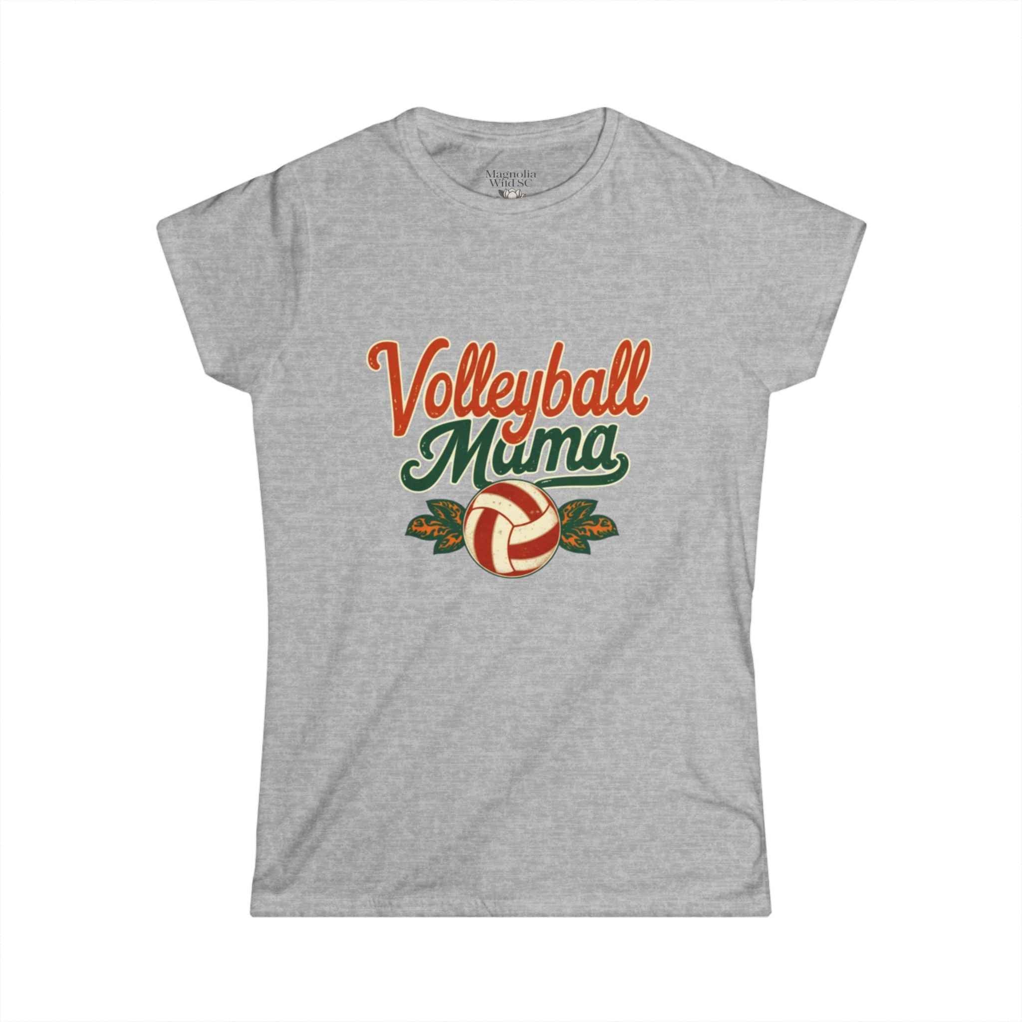 Retro Volleyball Mama Tee