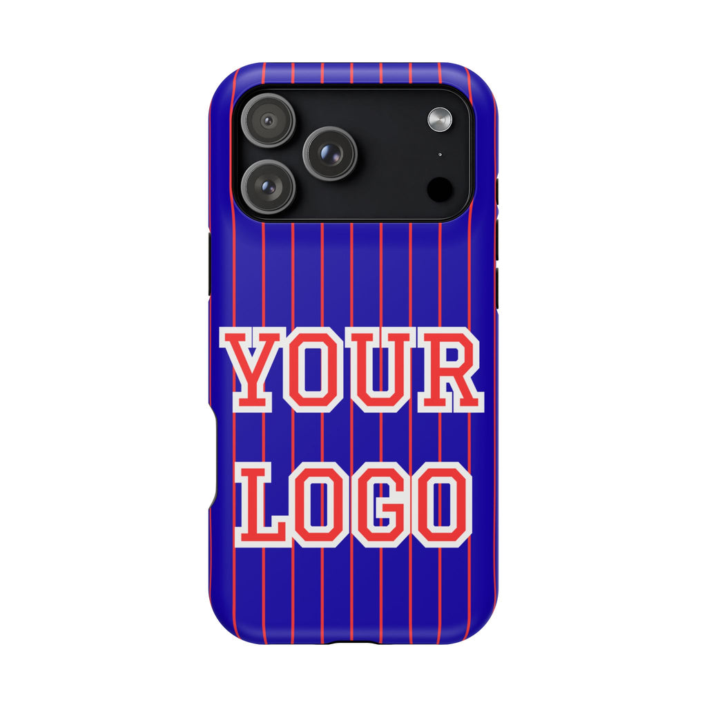 Personalized Baseball Jersey iPhone Case — Team Logo, Player Name & Number Customizable - Magnolia Wild SC